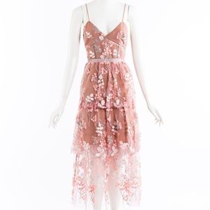 ❣SOLD❣ Embroidered Floral French Lace Madi Dress
